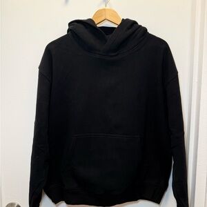 Aritzia Sweat Fleece Black Hoodie